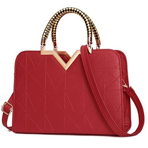 Classic Bag Bag Top Handle Strap Satchel Bag Satchel Bag Office Satchel V - Picture 1 of 6